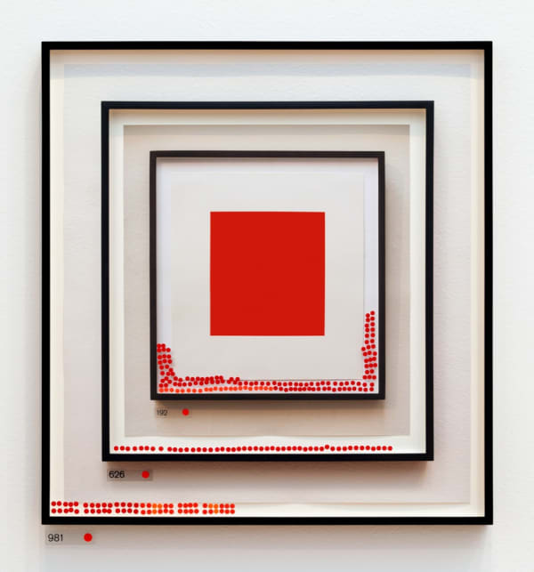 Cornelia Parker, Seeing Red (For The Very Last Time), 2022