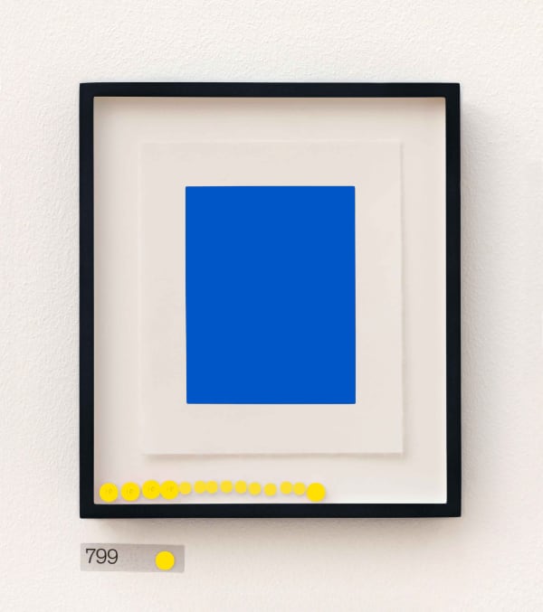Cornelia Parker, Feeling Blue (for Ukraine), 2022