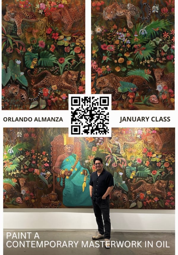 Learn to Paint with Orlando Almanza!