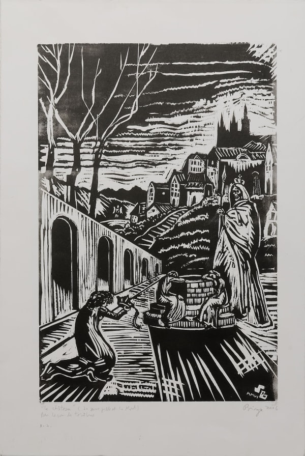 Sergio BIRGA, Le château (La jeune fille et la mort), 2006