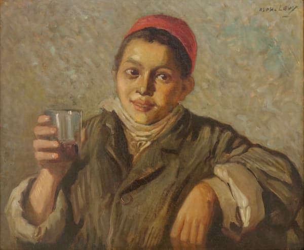 Alphonse LÉVY, Jeune garçon au verre