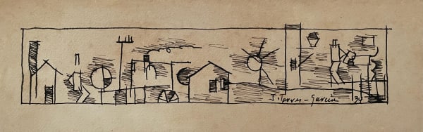 Joaquín Torres García Paisaje constructivo, 1934