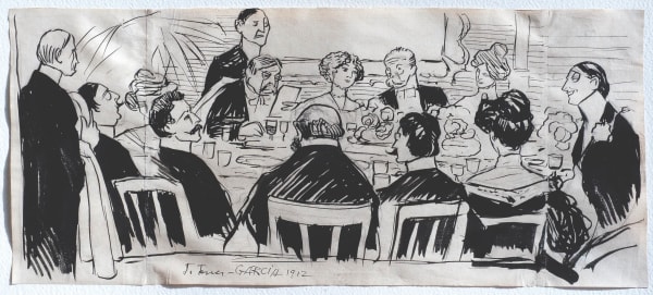 Joaquín Torres García El banquete, 1919