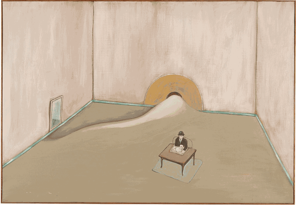 Virgilio Villalba, Diner sous La Coupole, 1974