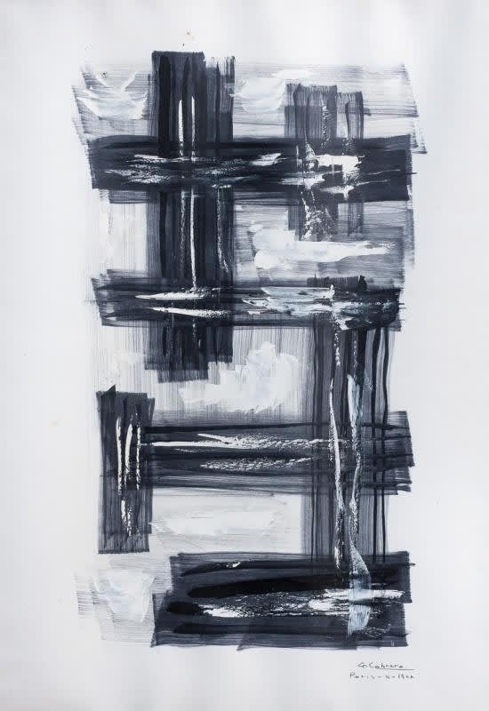 Germán Cabrera, Abstracto, 1960