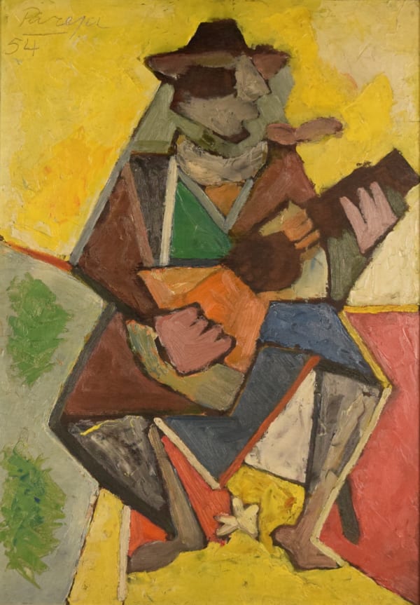 Miguel Ángel Pareja, Gaucho con guitarra, 1954