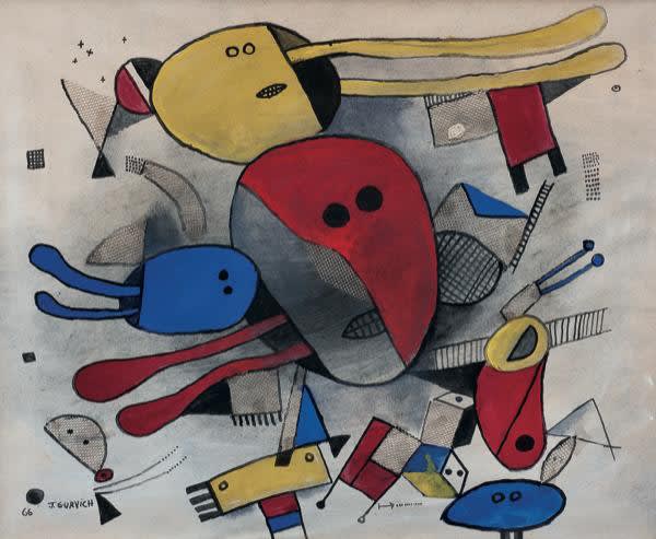 José Gurvich, Collage, 1966