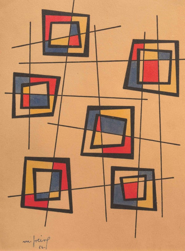 María Freire, Líneas enclavadas, 1956