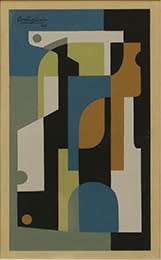 José Pedro Costigliolo, Composición vertical, 1947