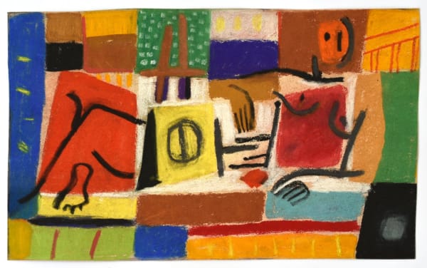 Carlos Carnero, Femme coucheé, 1956