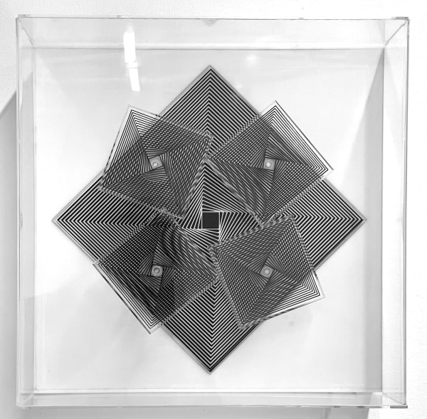 Mariana Villafañe "Secuencia" de la serie Móviles Homenaje Investigación Cruz Diez 2017