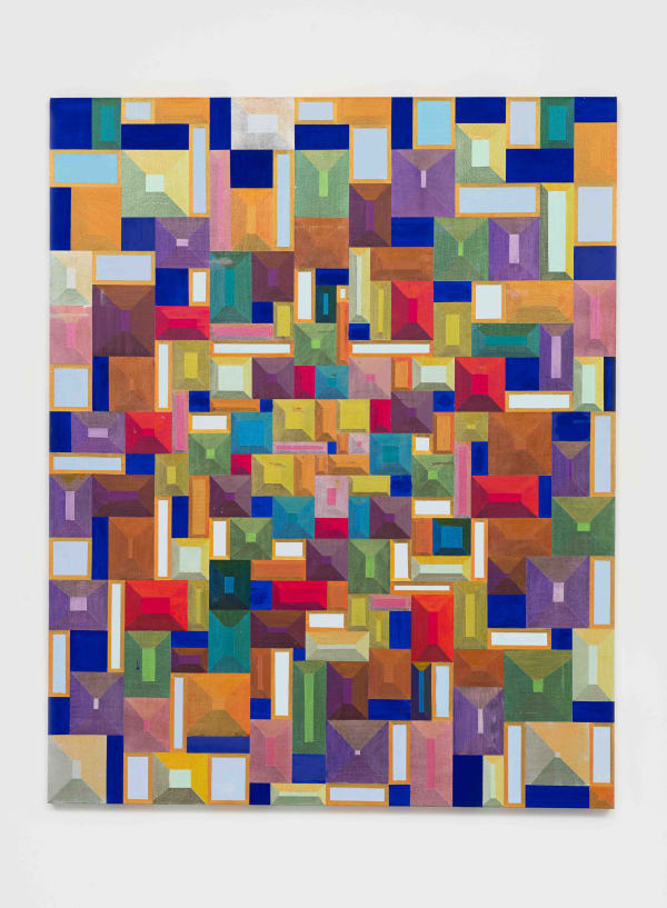 Caetano de Almeida Roma, 2024 acrílica sobre madeira [acrylic on wood] 150 x 120 x 3 cm 59 x 47 1/4 x 1 1/8 in