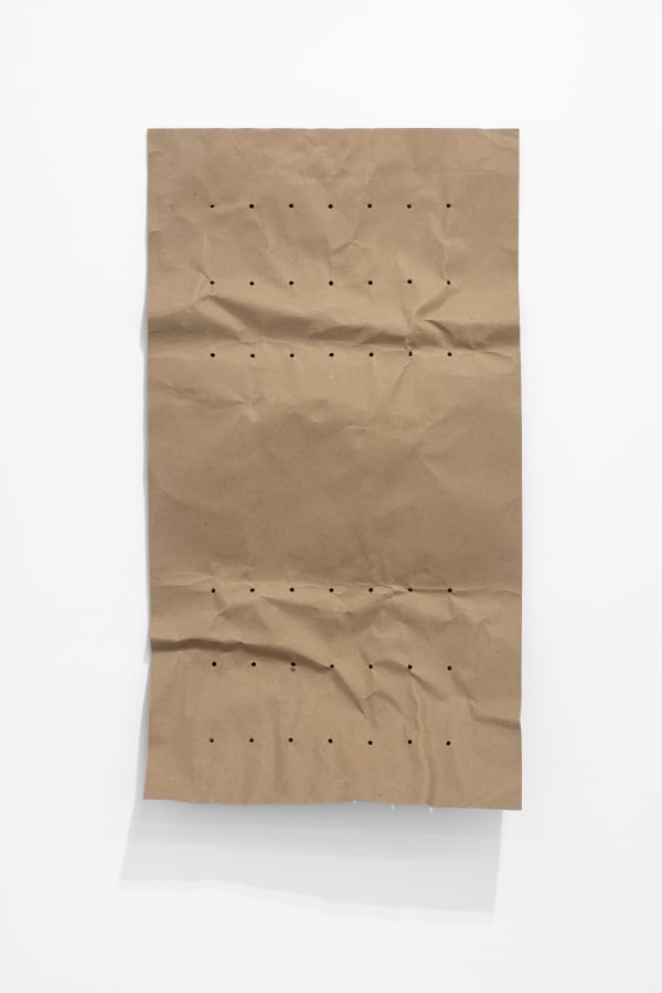 Jorge Macchi Luz Mala, 2025 papelão [cardboard] 87.5 x 47.5 cm 34 1/2 x 18 3/4 in (22314) Ph: Erika Mayumi