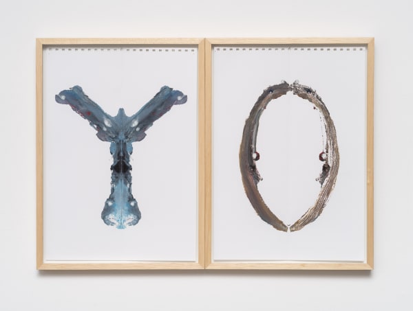 Jorge Macchi Test, 2024 óleo sobre papel [oil on paper] 45.5 x 67.6 x 2.5 cm 17 7/8 x 26 5/8 x 1 in (21842) Ph: Édouard Fraipont