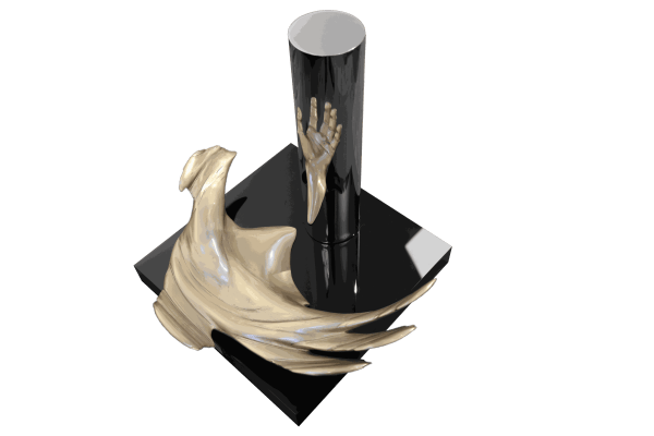 Jonty Hurwitz, LEFT HAND , 2018