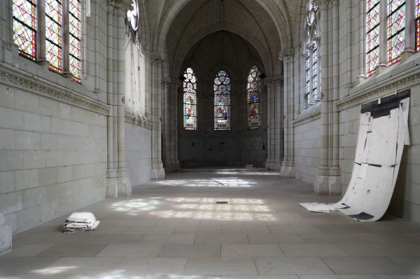 ANTHONY PLASSE Le pli, solo show, Centre d'art contemporain C Chapelle Jeanne d'Arc, Thouars, 2024