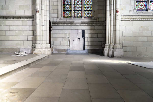 ANTHONY PLASSE Le pli, solo show, Centre d'art contemporain C Chapelle Jeanne d'Arc, Thouars, 2024