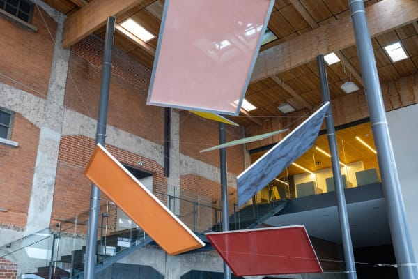 Cécile Bart Trapézistes FRAC Franche Comté, Besançon 2020 ©Nicolas Waltefaugle