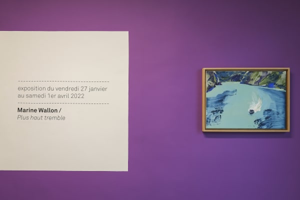 Marine WALLON Plus haut tremble, Centre d’art contemporain / Passages, Troyes Crédit photo (c) Laura Lémery - Ville de Troyes