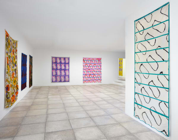 Claude VIALLAT Aqui Issert ! Galerie Catherine Issert Juin 2022 © François Fernandez