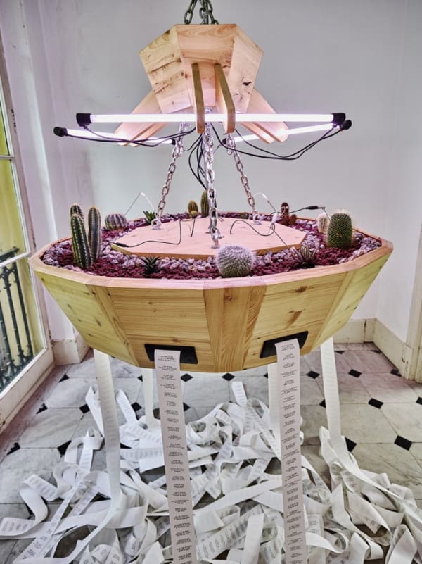 Mathieu Schmitt Cadavres exquis suspendus 2015 photo: François Fernandez