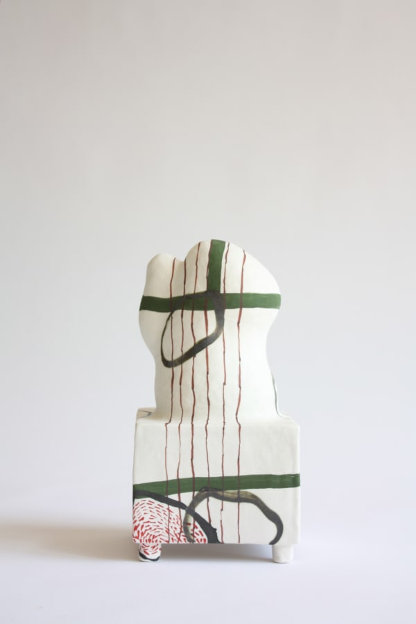 Daphné CORREGAN From paper to clay Galerie Catherine Issert 2019 © Gilles Suffren