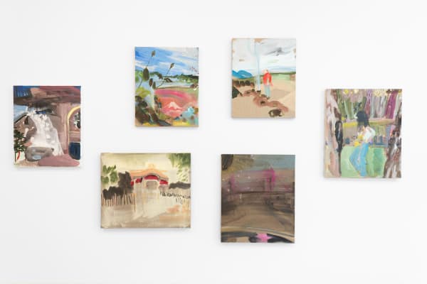 Yayoï Gunji, vue de l'exposition : A dream within a dream, 2023 Courtesy de l'artiste et de la galerie Catherine Issert