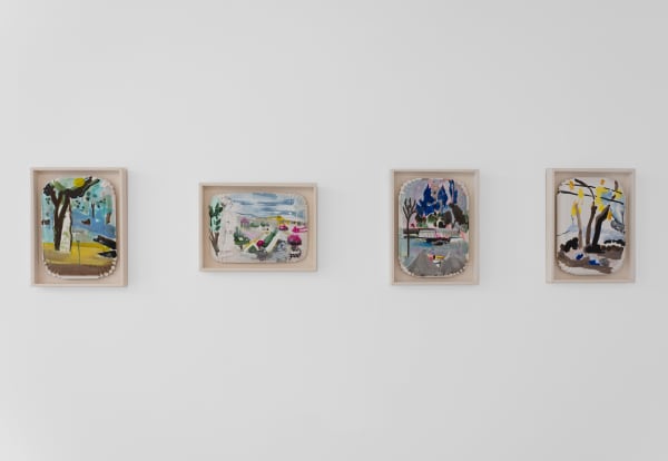 Yayoï Gunji, vue de l'exposition : A dream within a dream, 2023 Courtesy de l'artiste et de la galerie Catherine Issert