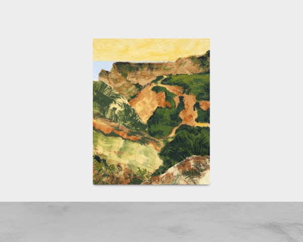 Marine WALLON Arrifana, 2024 huile sur toile 200 × 160 cm Courtesy de l’artiste et de la galerie Catherine Issert