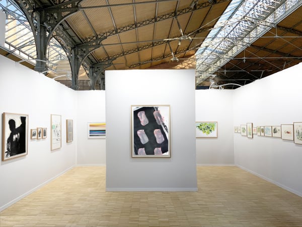 DRAWING NOW ART FAIR 2022 Carreau du temple, Paris 3 Gérard Traquandi ( Focus ) Jean Michel Albérola Jean Charles Blais Gautier Ferrero Xavier Theunis Claude Viallat Marine Wallon Tatiana Wolska