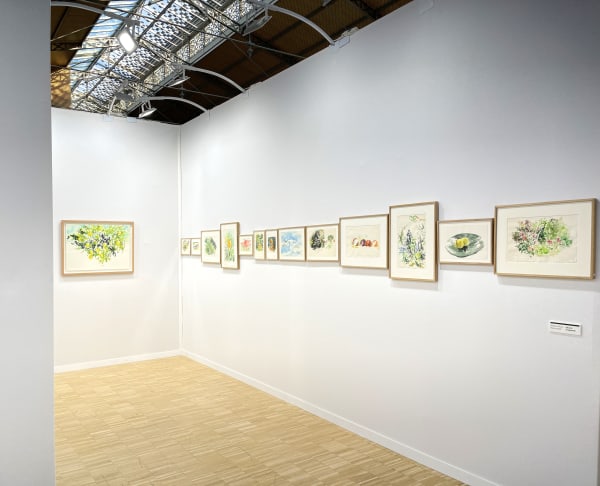 DRAWING NOW ART FAIR 2022 Carreau du temple, Paris 3 Gérard Traquandi ( Focus ) Jean Michel Albérola Jean Charles Blais Gautier Ferrero Xavier Theunis Claude Viallat Marine Wallon Tatiana Wolska