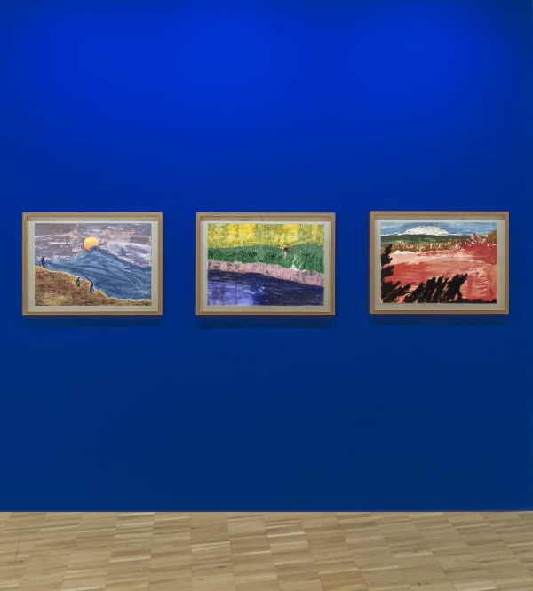 Vue du stand Drawing Now Art Fair 2023 Carreau du temple Marine WALLON (FOCUS) Courtesy de l'artiste et de la galerie Catherine Issert
