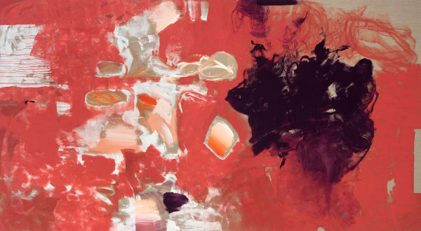 Michael M Ller Berliner Sp Tsommer 2 Berlin Late Summer Acrylic Paint On Belgian Canvas 196X356Cm 2019