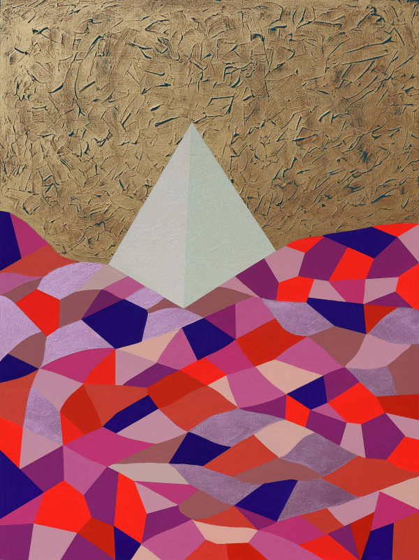 Am Sanctuary Acrylic On Wood 122X91 5Cm 2023