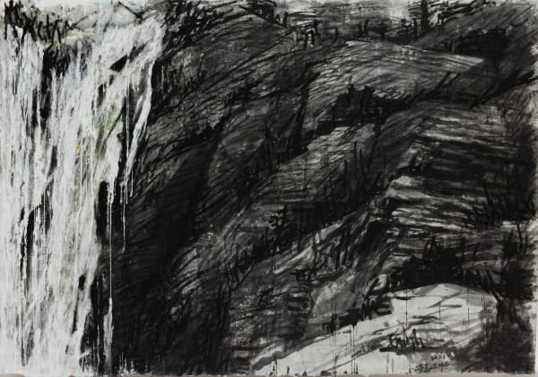 Wgy Hyperion Ancient Ink And Mineral Pigment On Suzhou Pi Xuan Paper 146X211Cm 2021 2022
