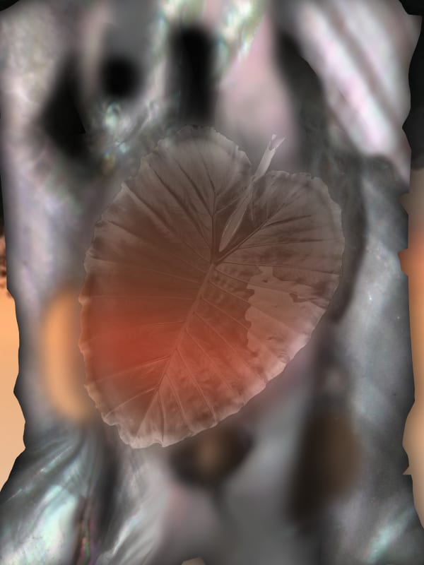 Qin Xiaoshi 0-2 (2022) Digital Print On Ceramic Board Copper Stainless Steel 70 x 47 cm Edition of 3 + 1 AP