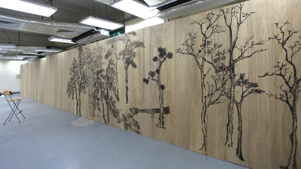 Lam in his Hong Kong Studio