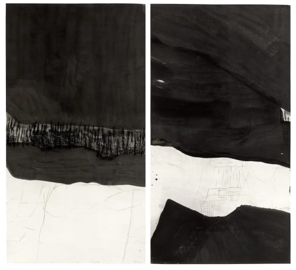 "Ocean • Tree" and "Portland" by Wang Gongyi