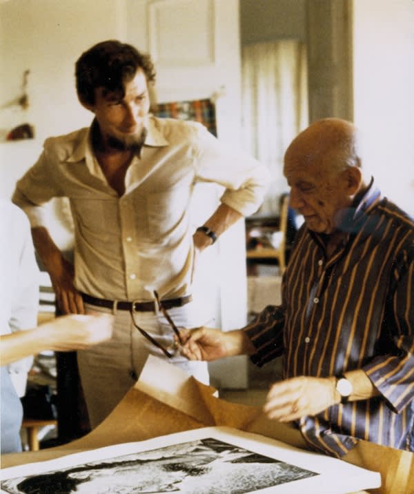 Piero Crommelynck et la gravure I Hommage à Picasso