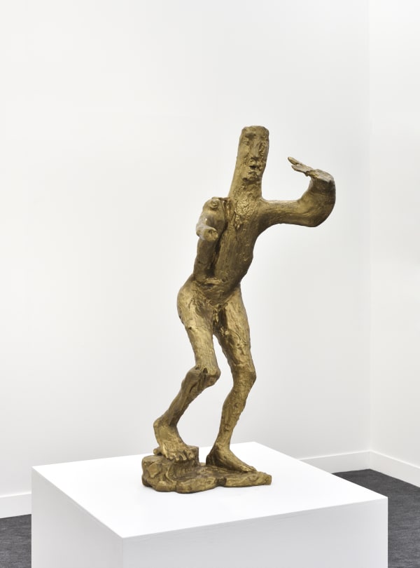 Germaine Richier L’homme-Forêt, 1945-1946 Numéroté / Numbered 5/8 Bronze naturel poli / Polished Natural Bronze Cette oeuvre, dans son tirage original, comprend 12 épreuves This work, in its original edition, includes 12 prints (1/8 à 8/8 et EA, HC1, HC2, HC3) 94 x 45 x 45 cm 37 x 17 3/4 x 17 3/4 in.