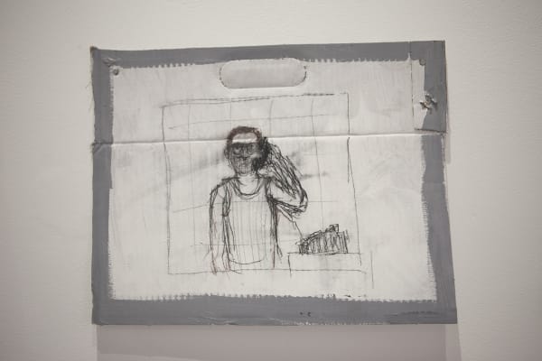 Exhibition view from the installation in the Mainspace "The Final Wife" by Cate Giordano.