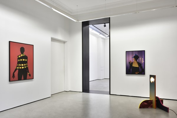 Exhibition view of Shadow Detail, by Hannah Whitaker.