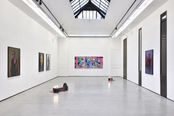 Exhibition view of Shadow Detail, by Hannah Whitaker.