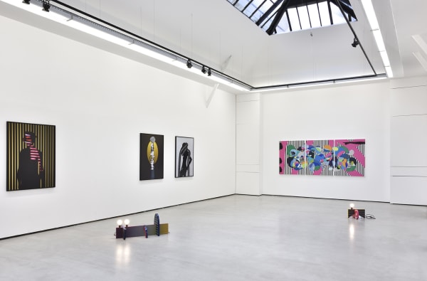 Exhibition view of Shadow Detail, by Hannah Whitaker.