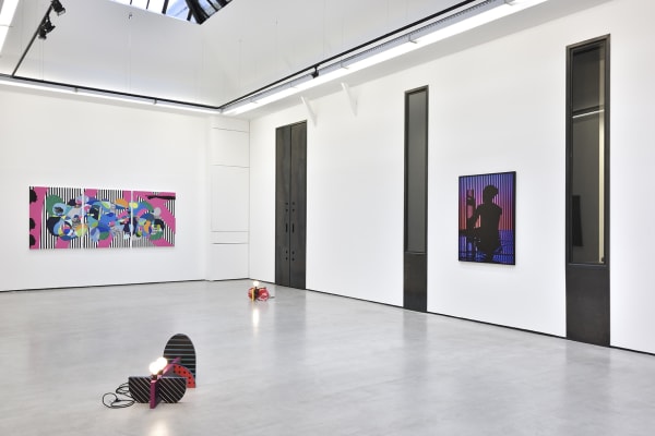 Exhibition view of Shadow Detail, by Hannah Whitaker.