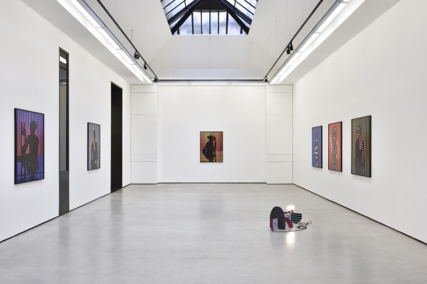 Exhibition view of Shadow Detail, by Hannah Whitaker.