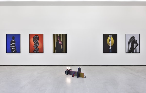 Exhibition view of Shadow Detail, by Hannah Whitaker.