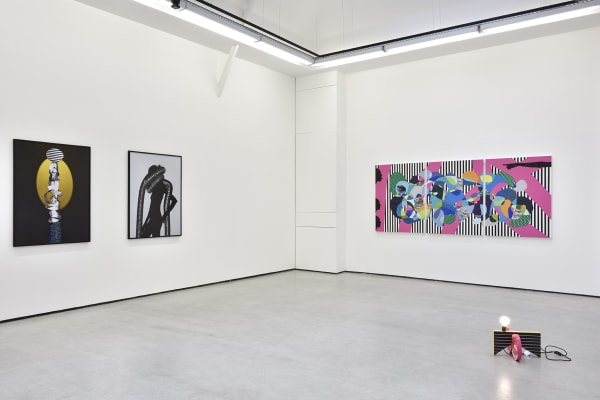 Exhibition view of Shadow Detail, by Hannah Whitaker.