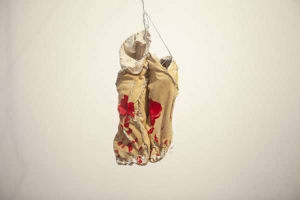 Exhibition view from the installation in the Frontspace "ROME" by Cate Giordano.