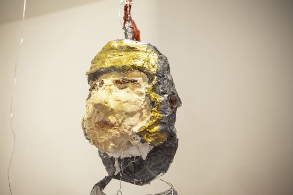 Exhibition view from the installation in the Frontspace "ROME" by Cate Giordano.